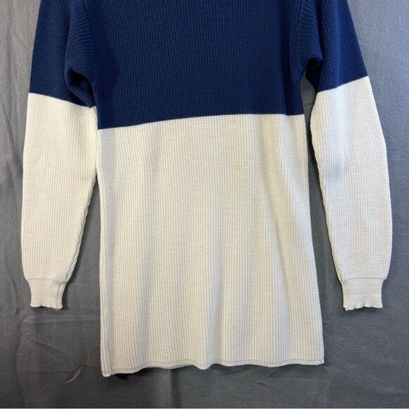 Vintage 1990s Linda Lundstrom Women’s Sz small turtleneck dress wool blend - Picture 8 of 16